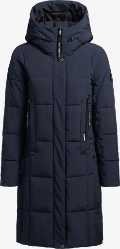 Khujo Tussenmantels Tussenmantel Namita Dames Navy