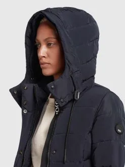 Khujo Korte Mantels Wintermantel Cups Dames Marine -Aanbiedingen Khujo Winkel ef2b7db6b528806c5a412e4cdcbe8b1d