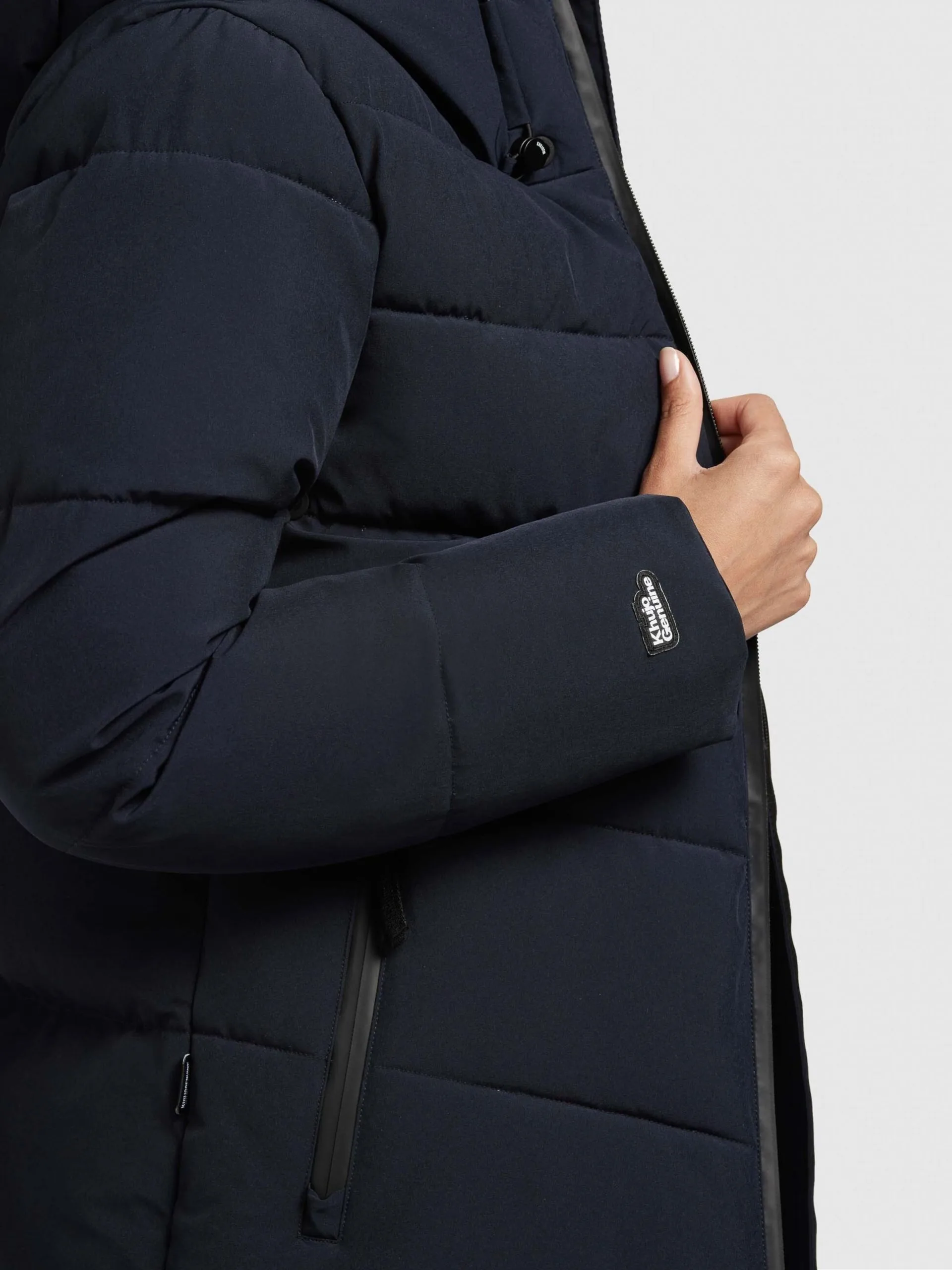 Khujo Winterjassen Winterjas Fames Dames Navy 8 Khujo Winterjassen Winterjas Fames Dames Navy - Afbeelding 8