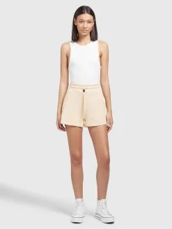 Khujo Shorts Regular Broek Dames Lichtgeel -Aanbiedingen Khujo Winkel f16d6d37ca6bb6d1c81bd4d8c0e68ed9