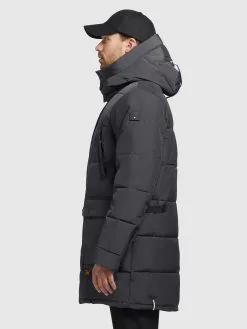 Khujo Winterjassen Winterjas Vivas Heren Donkergrijs -Aanbiedingen Khujo Winkel f290bb8de8dd030b67983b665be2a3b5