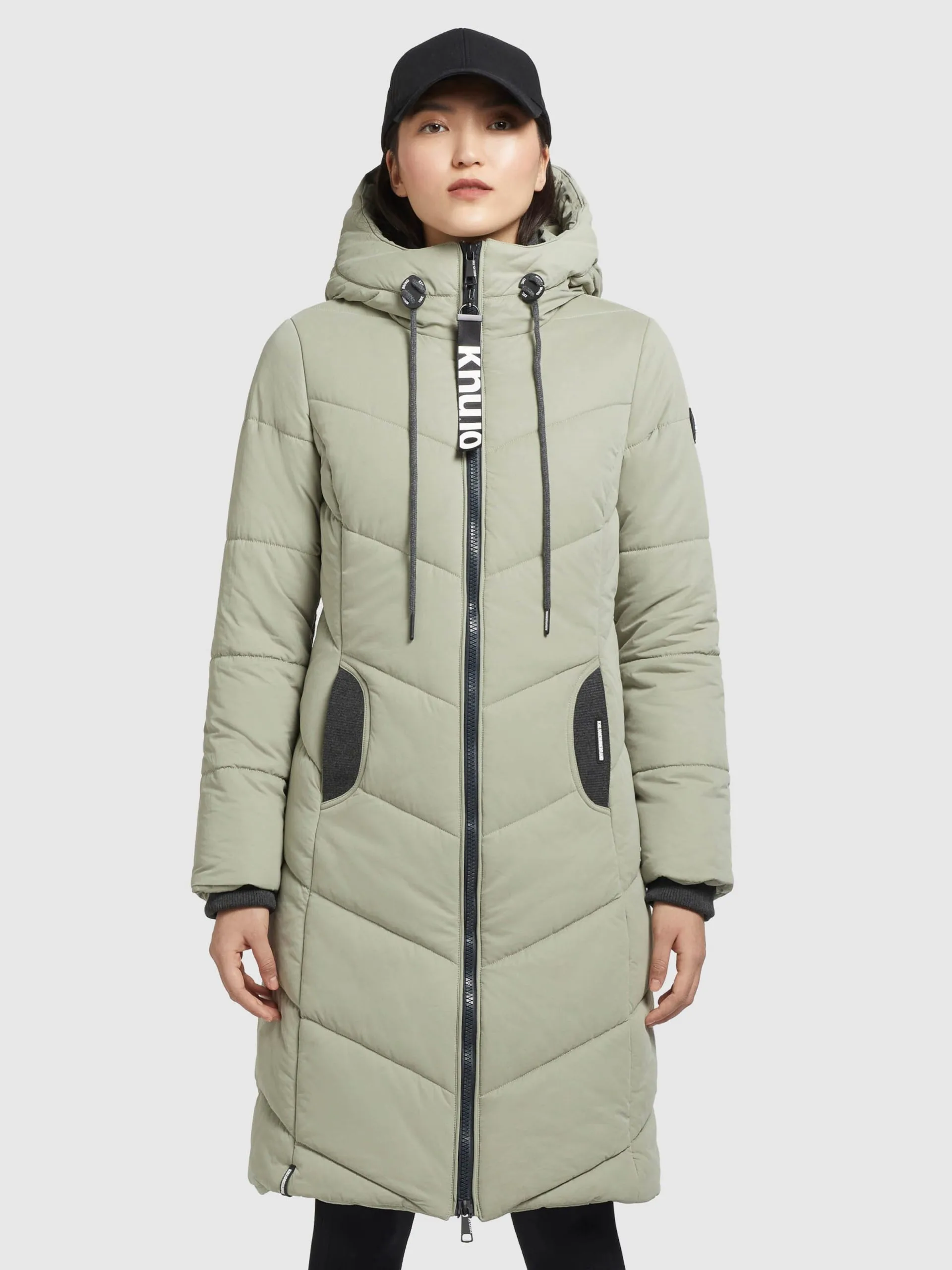 Khujo Wintermantels Wintermantel Aribay 3 Dames Pastelgroen 2 Khujo Wintermantels Wintermantel Aribay 3 Dames Pastelgroen - Afbeelding 2