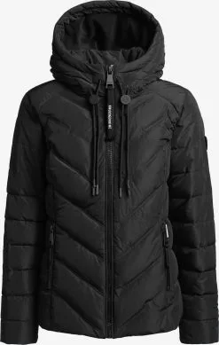 Khujo Tussenjassen Tussenjas Stern Dames Zwart