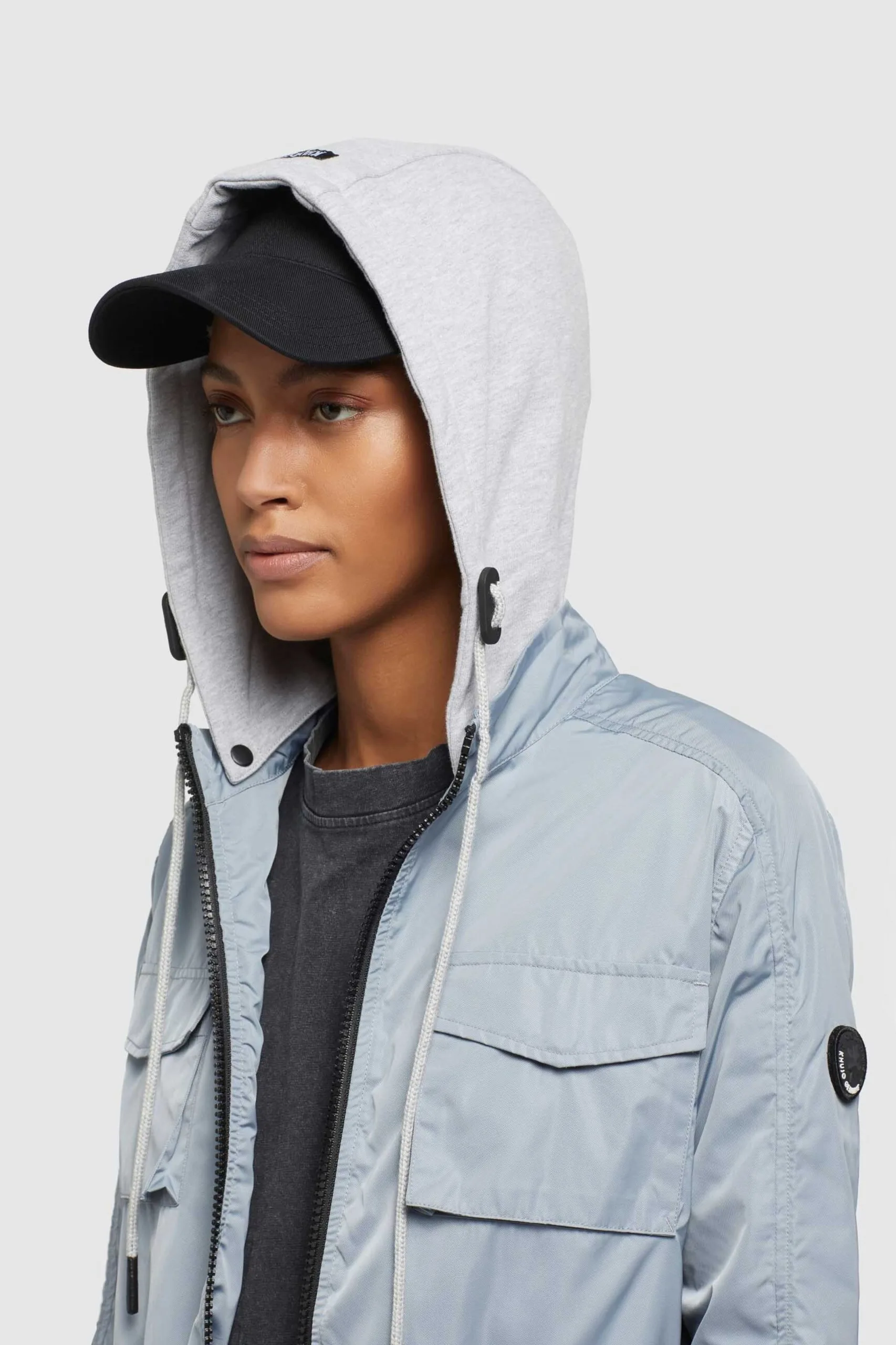 Khujo Tussenjassen Tussenjas FLAMES Dames Lichtblauw 7 Khujo Tussenjassen Tussenjas FLAMES Dames Lichtblauw - Afbeelding 7