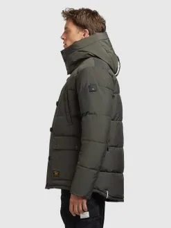 Khujo Winterjassen Winterjas Primero Heren Kaki -Aanbiedingen Khujo Winkel f6e45e404348888d33f099e7b08b63be