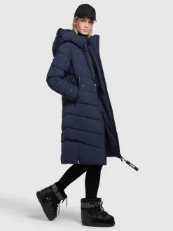 Khujo Tussenmantels Tussenmantel Klayd Dames Donkerblauw -Aanbiedingen Khujo Winkel f8afbe97679593891da7bc3b593394bd