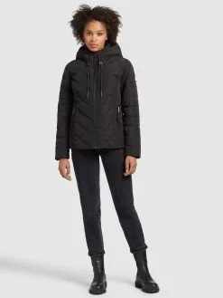 Khujo Winterjassen Winterjas Eija 2 Dames Zwart -Aanbiedingen Khujo Winkel f93b46a1c9ee93b7369df2e74e33df43