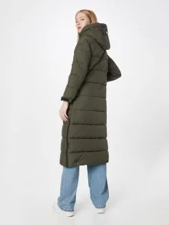 Khujo Wintermantels Wintermantel Deria Dames Olijfgroen -Aanbiedingen Khujo Winkel fa1e2046ecbce11771563dee0f03fe59