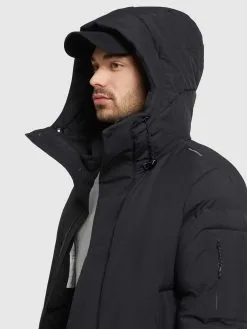 Khujo Winterjassen Winterjas Cann Heren Zwart -Aanbiedingen Khujo Winkel fa2180dcf296581edc866db521ba9e9e