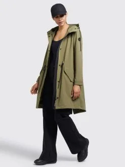 Khujo Parkas Tussenparka Jonna Dames Olijfgroen -Aanbiedingen Khujo Winkel faa98d68b1fbef8e0f616cdf99010961