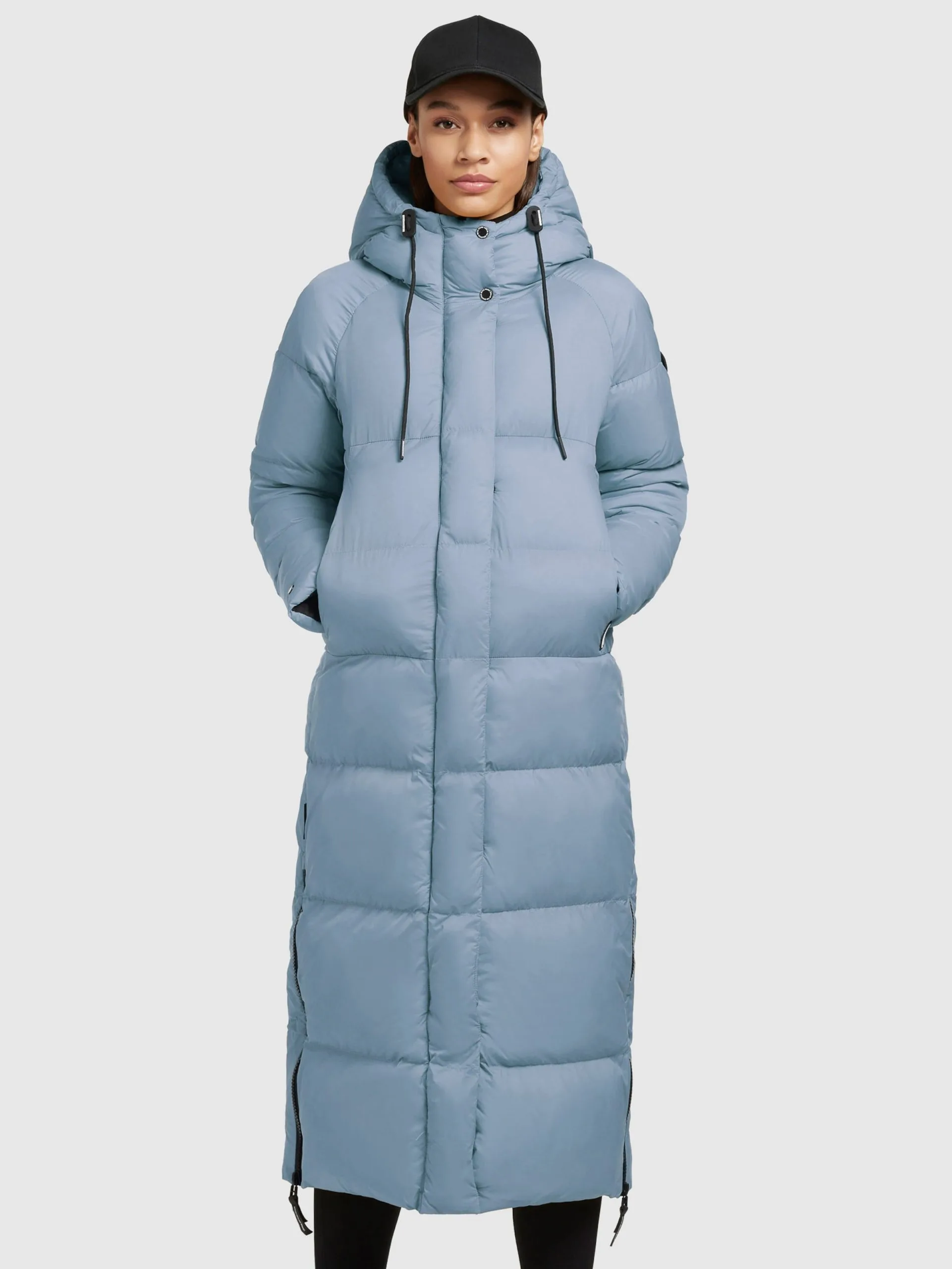 Khujo Wintermantels Wintermantel Dames Lichtblauw 2 Khujo Wintermantels Wintermantel Dames Lichtblauw - Afbeelding 2