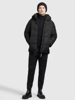 Khujo Winterjassen Winterjas Croon Heren Zwart -Aanbiedingen Khujo Winkel fb9aba149d51252ade19115f85641b06