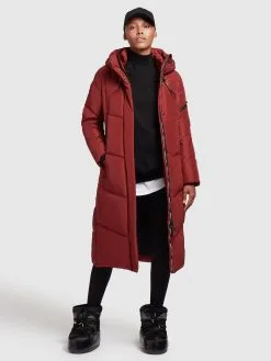 Khujo Tussenmantels Tussenmantel Dames Donkerrood -Aanbiedingen Khujo Winkel fcf5d934194bca564edcaea1e89a08a8