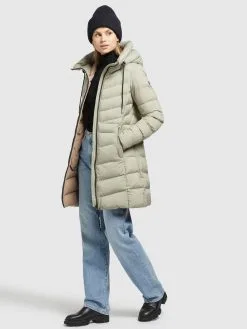 Khujo Korte Mantels Wintermantel Tuhani Dames Pastelgroen -Aanbiedingen Khujo Winkel fda1ebd149d26e89e1ebbabe473153ea