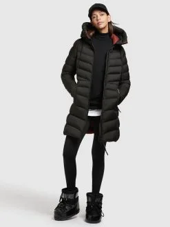 Khujo Korte Mantels Wintermantel Tuhani Dames Zwart -Aanbiedingen Khujo Winkel fe83269a988f3b179803e783e91b4be4