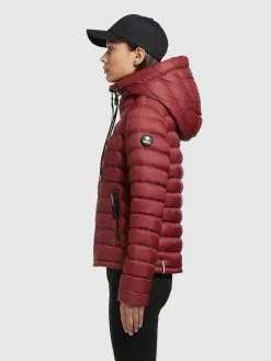 Khujo Winterjassen Winterjas Lona Shine Dames Roestrood -Aanbiedingen Khujo Winkel ffe2aab5bda6a4f44ad0599dff01e152